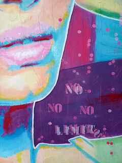 Picture "The bather XIII - no limits!" (2024)