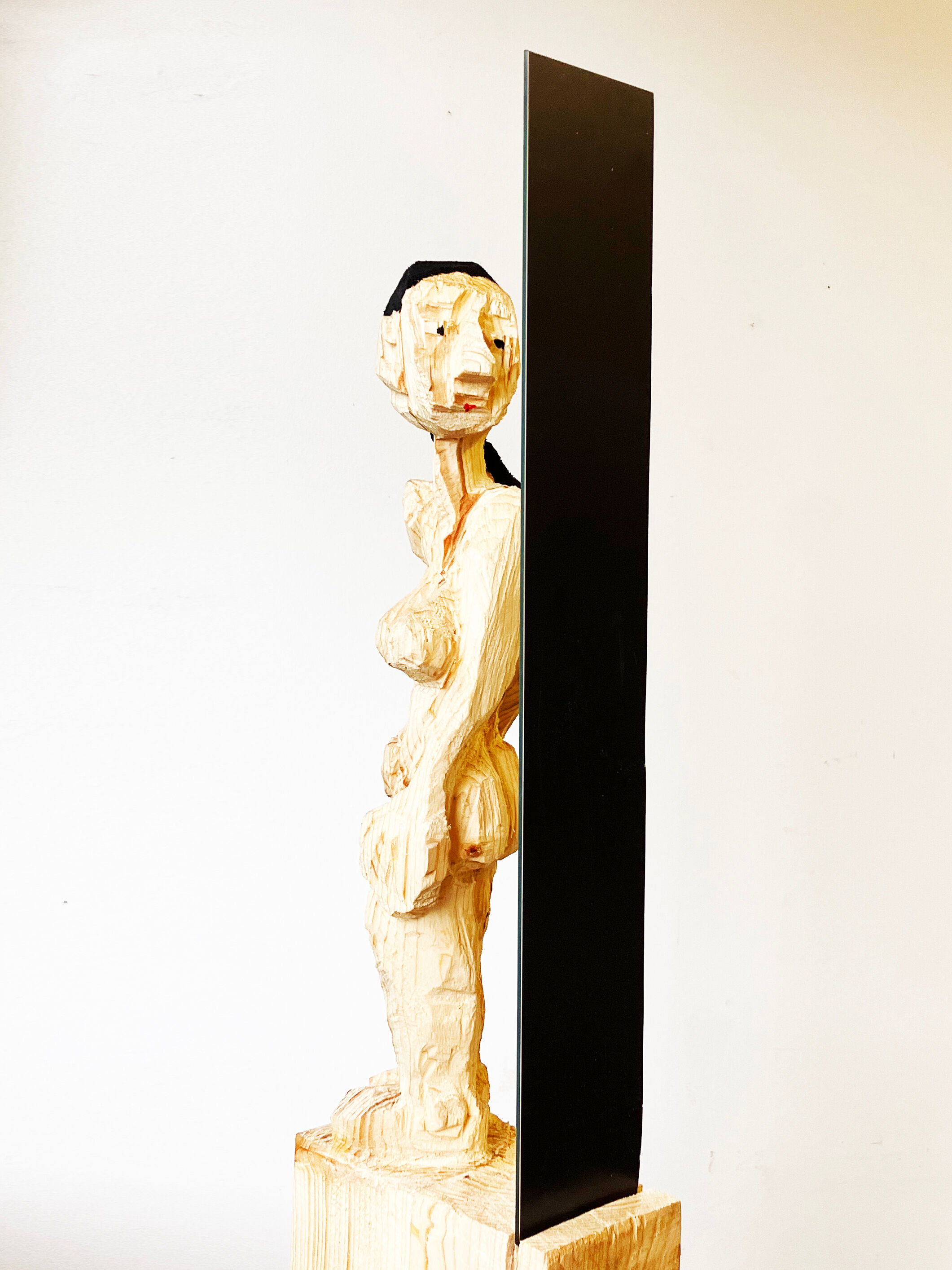 Skulptur "Akt I im Spiegel" (2022)