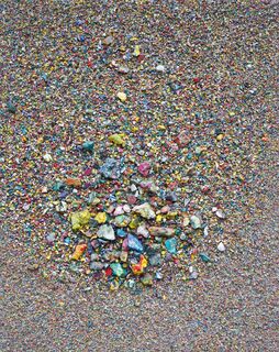 Picture "Mars Field CXII - abstract landscape" (2019)