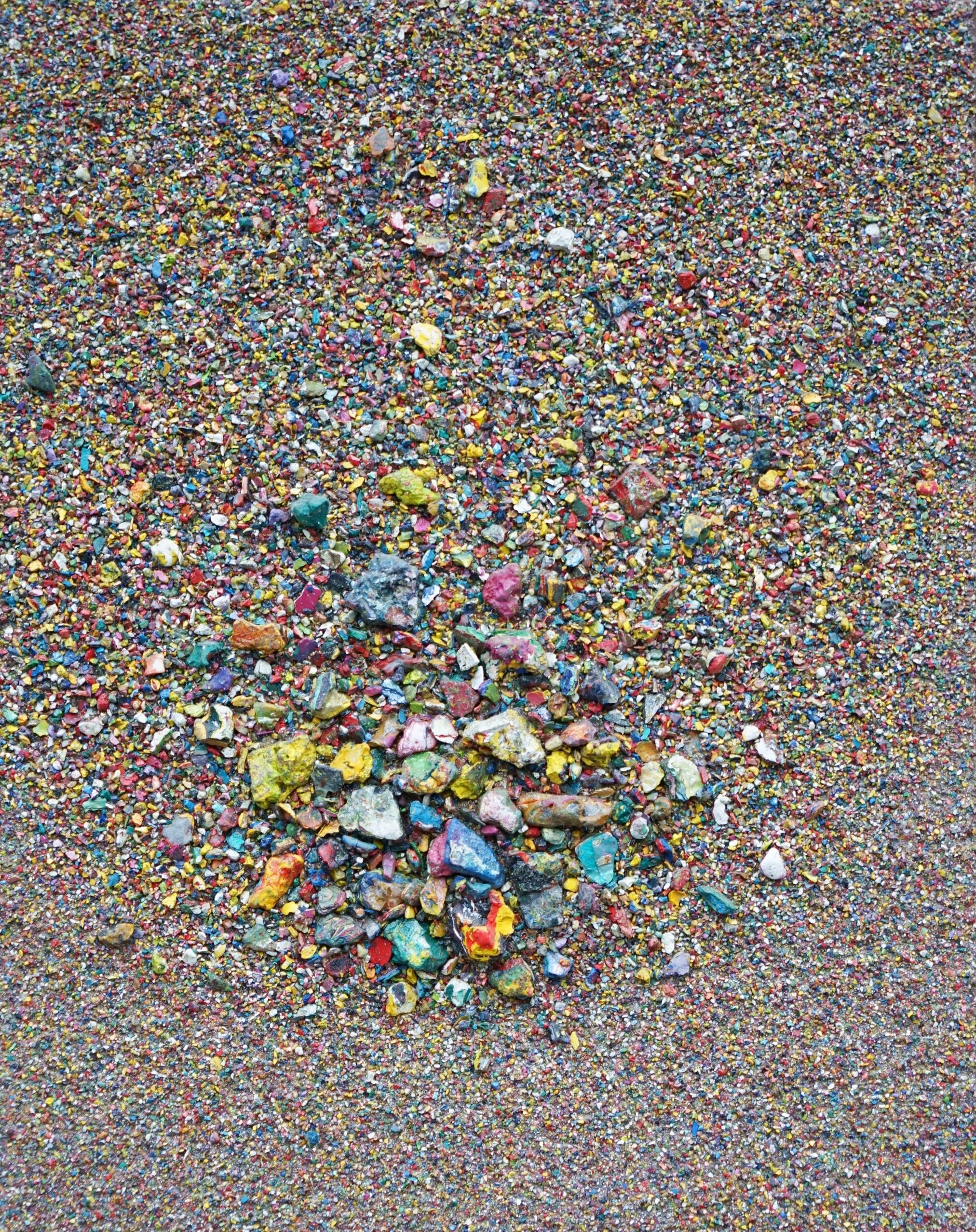 Picture "Mars Field CXII - abstract landscape" (2019)