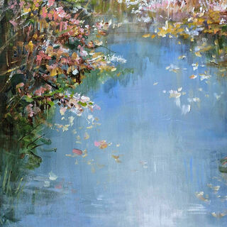 Picture "Forest Lake II" (2024)