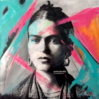 Bild "Frida (Kahlo) III - unbreakable" (2022)