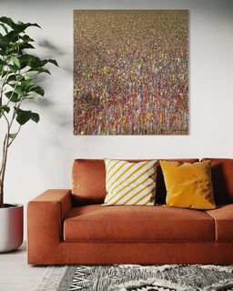 Picture "Claim 1 - beautiful, experimental painting" (2019)
