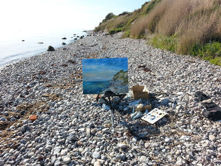Picture "Mølledamsvej / Ærø/ Baltic Sea" (2016)