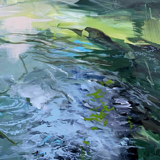 Bild "Forest brook" (2021)