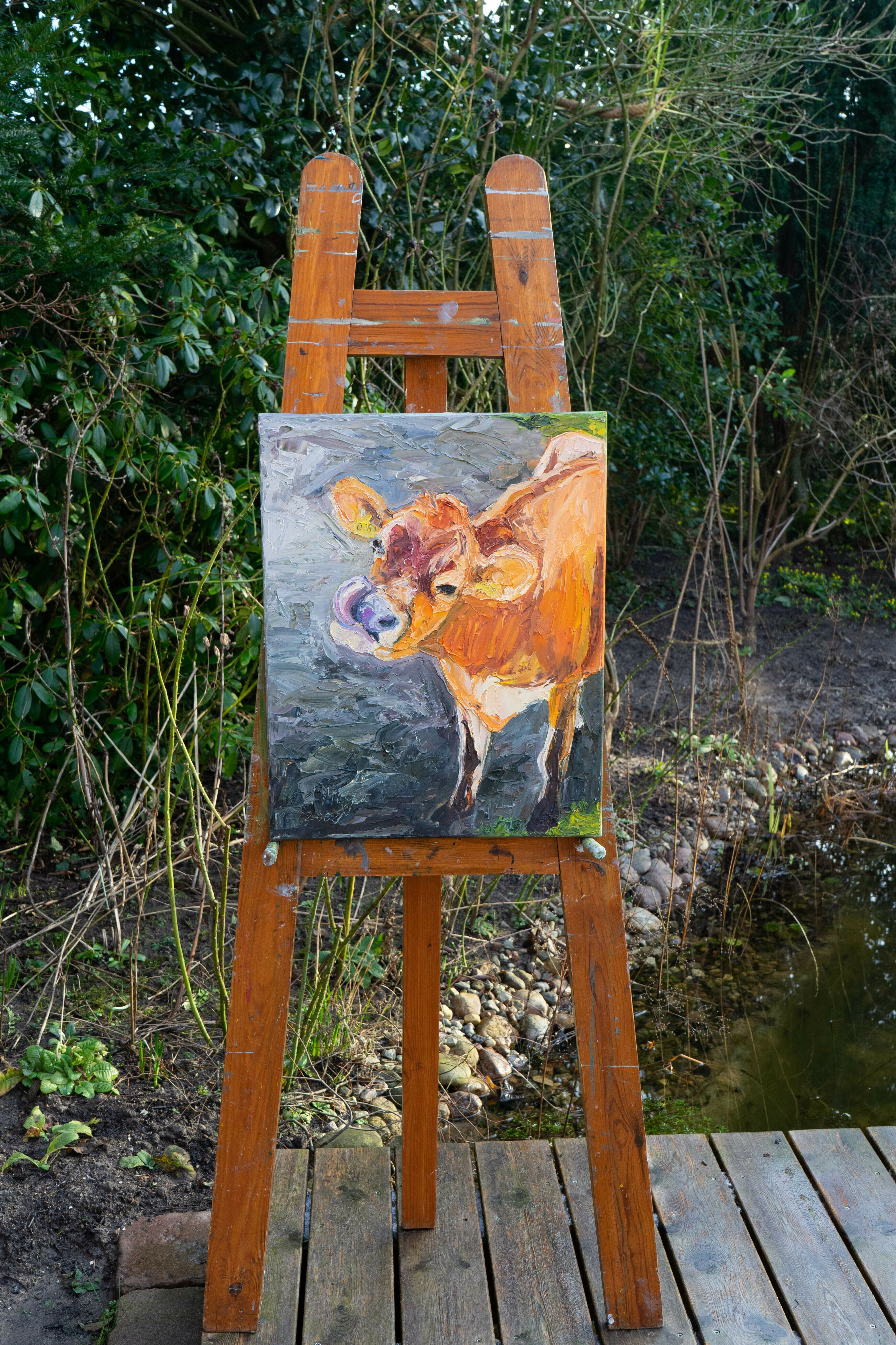 Picture "Jersey cow / Ærø" (2008)