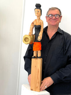 Skulptur "Tenorhorn" (2025)