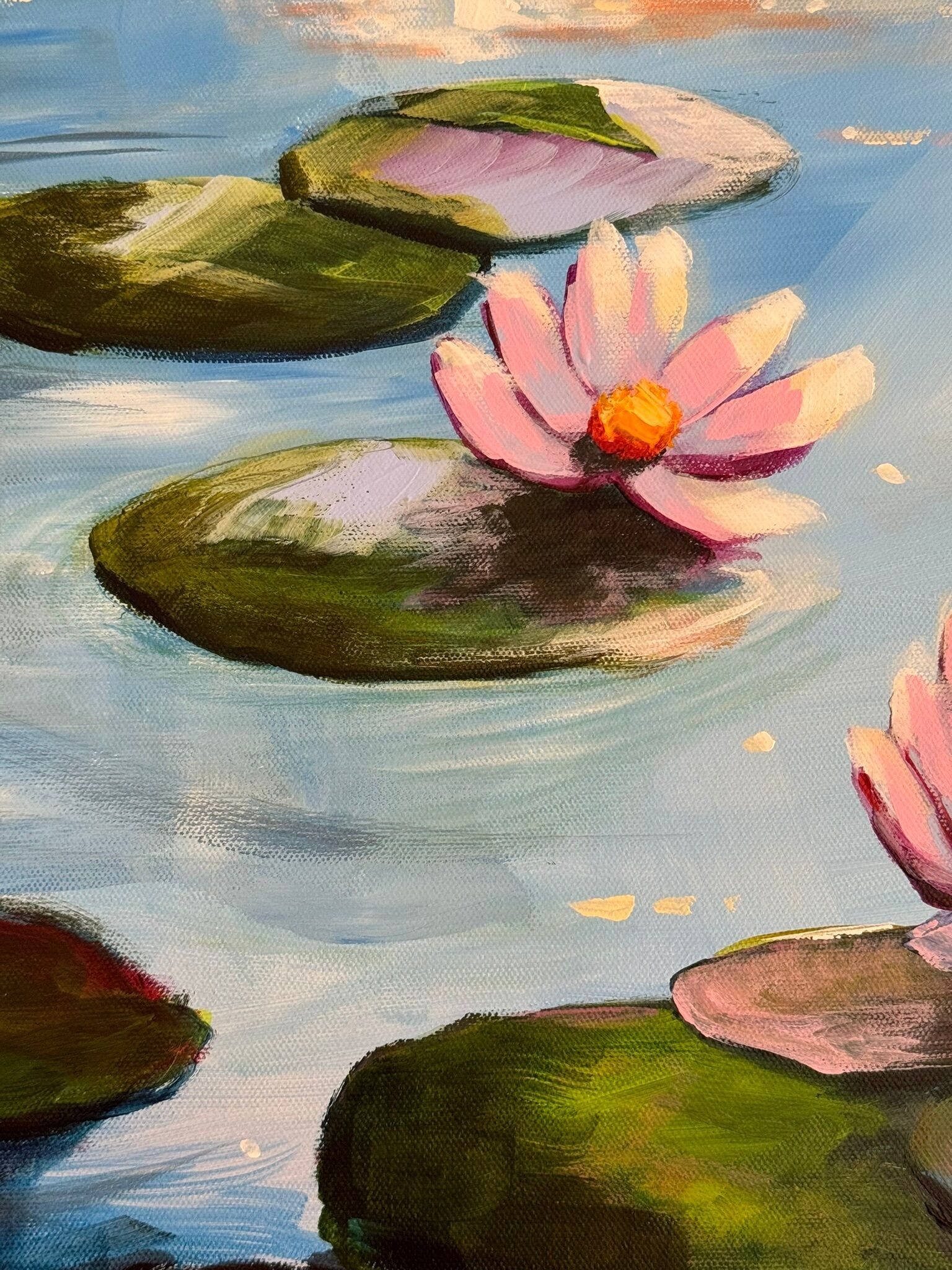 Picture "Lilies In Sparcle" (2024)