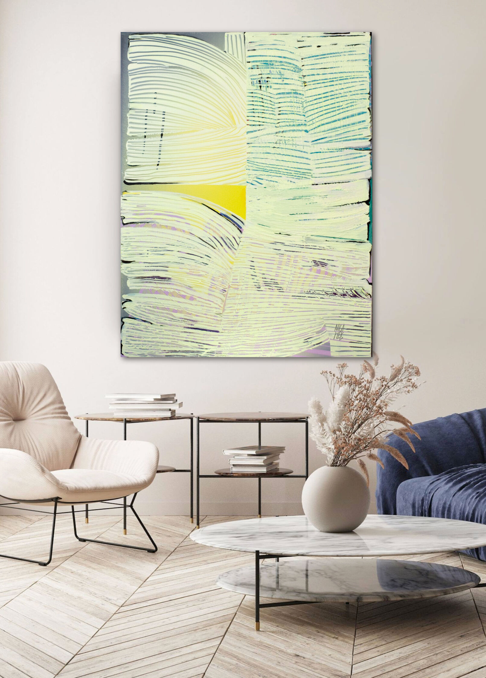 Bild "Light Experience In White" (2023)