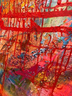 Picture "Abstract discussion" (2020)