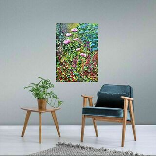 Picture "Colorful garden variety" (2023)