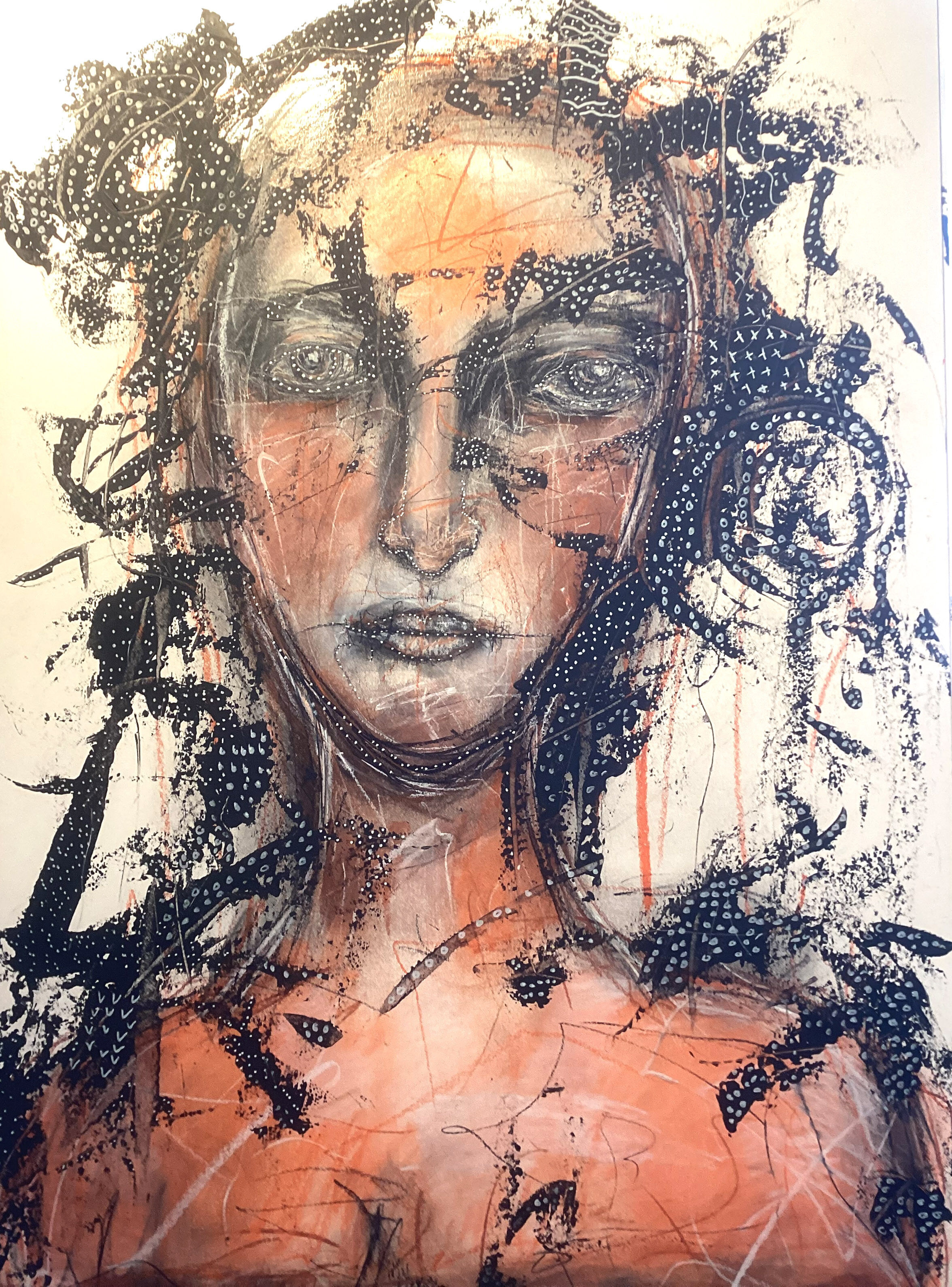 Bild "White Dot 1" (2017)