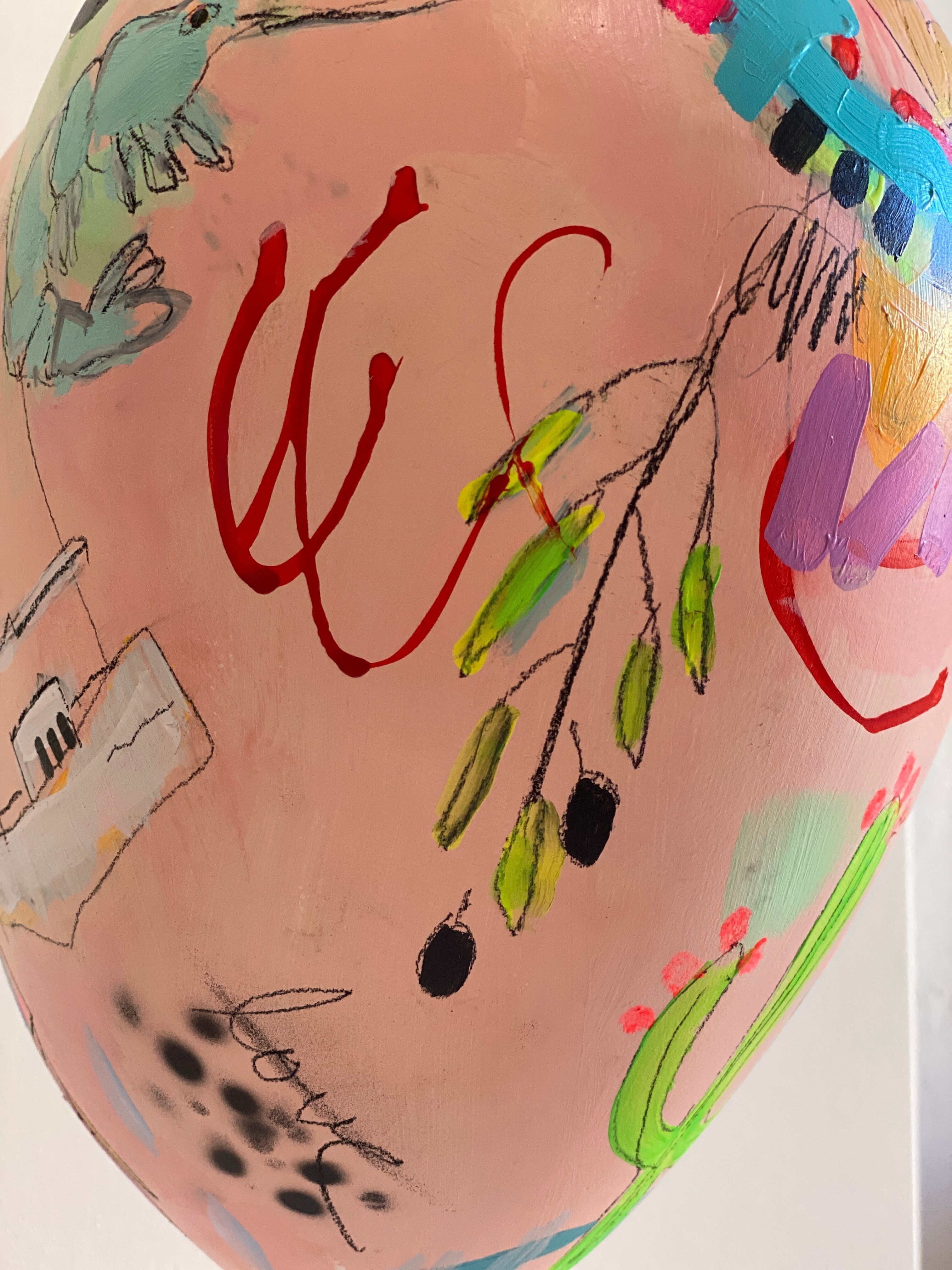Sculpture "Life Loves You No.6" (2024)