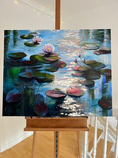 Picture "Lilies In Sparcle" (2024)