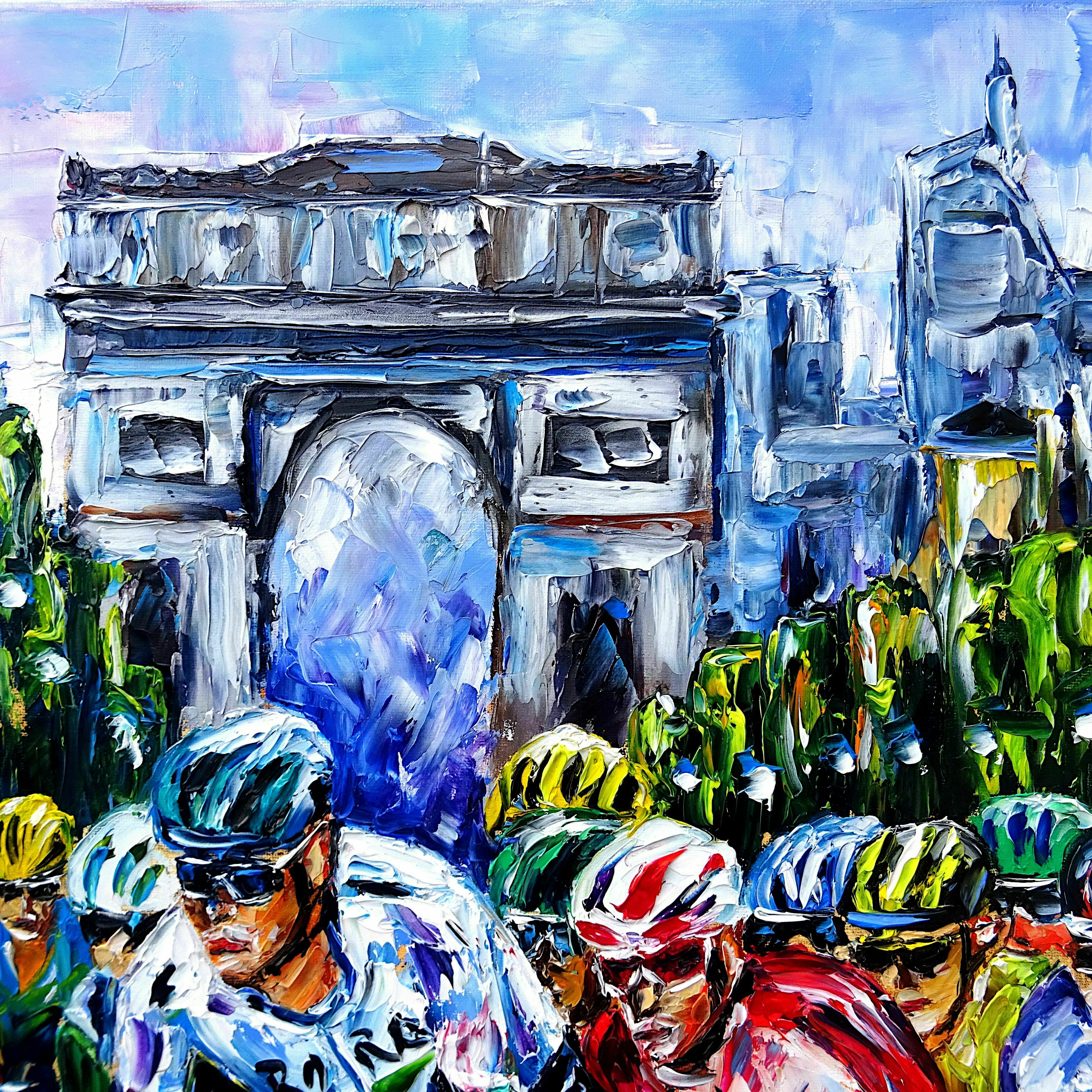 Bild "Tour de France, Paris" (2024)