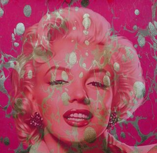Bild "MARYLIN IN ROSA" (2022)