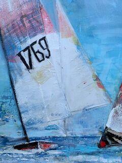 Picture "The art of sailing: values and virtuosity at the turning mark" (2024)