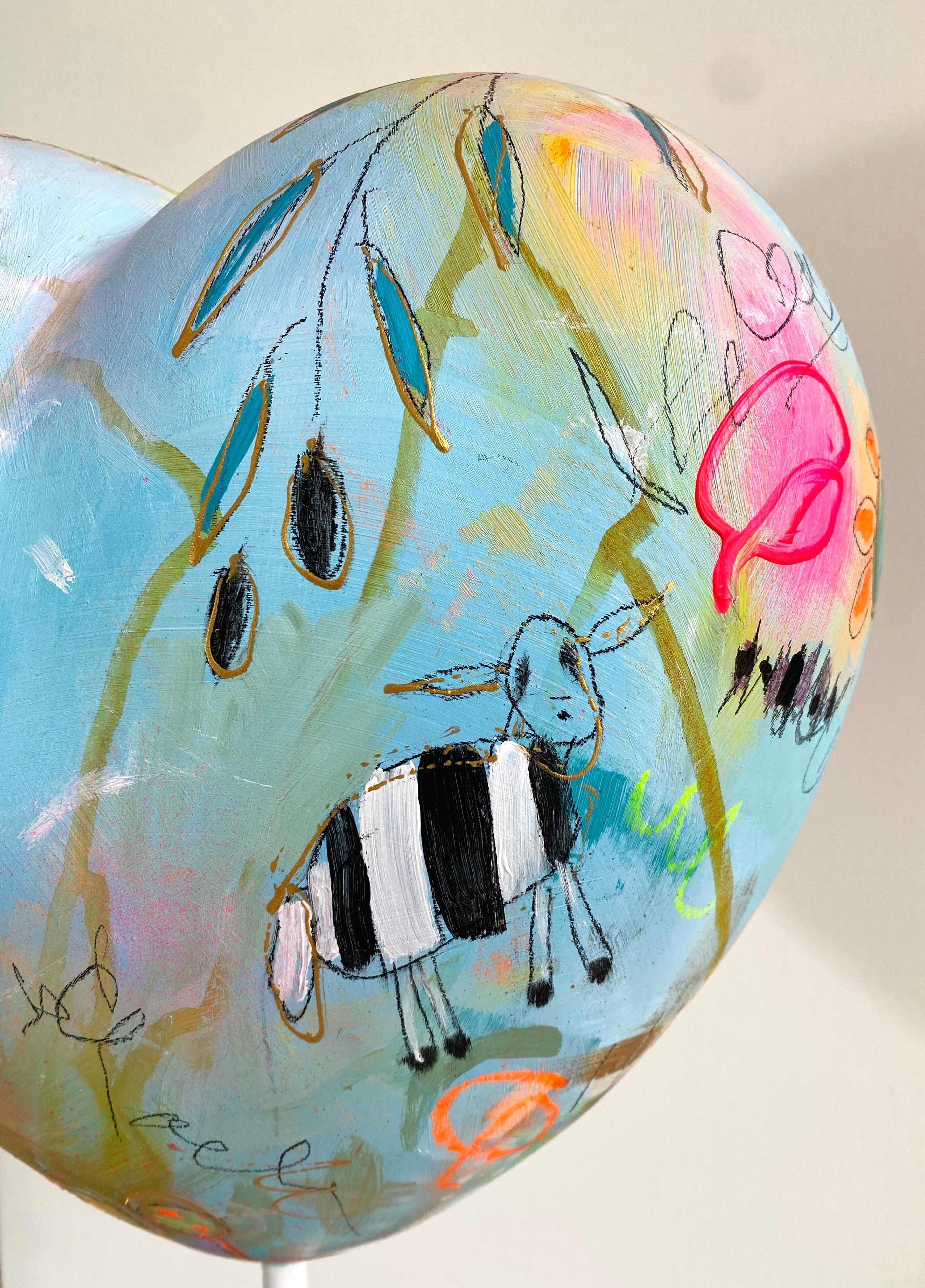 Sculpture "Life Loves You No.18" (2024)