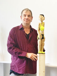 Skulptur "Staffel Team" (2022)