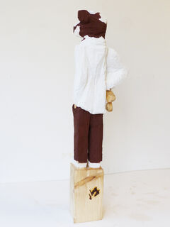 Sculpture "Human animal bull" (2022)