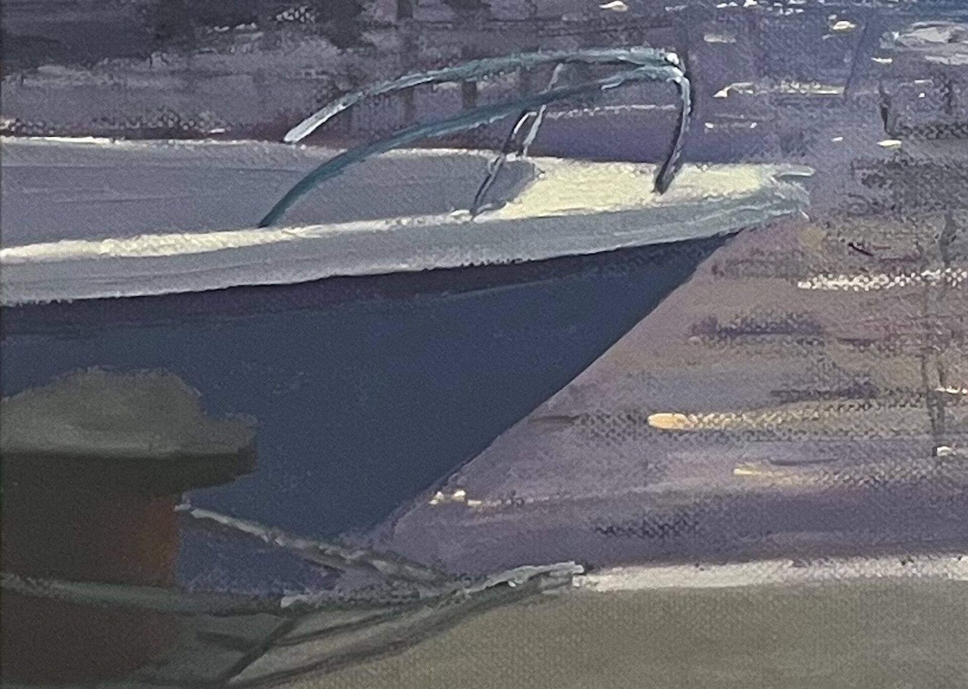 Picture "Lauterbach harbor Rügen" (2018)