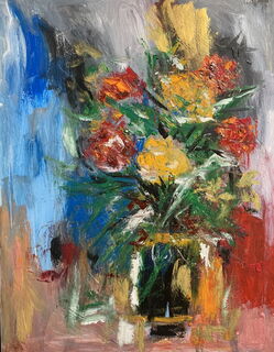 Bild "Blumenstillleben" (2022)