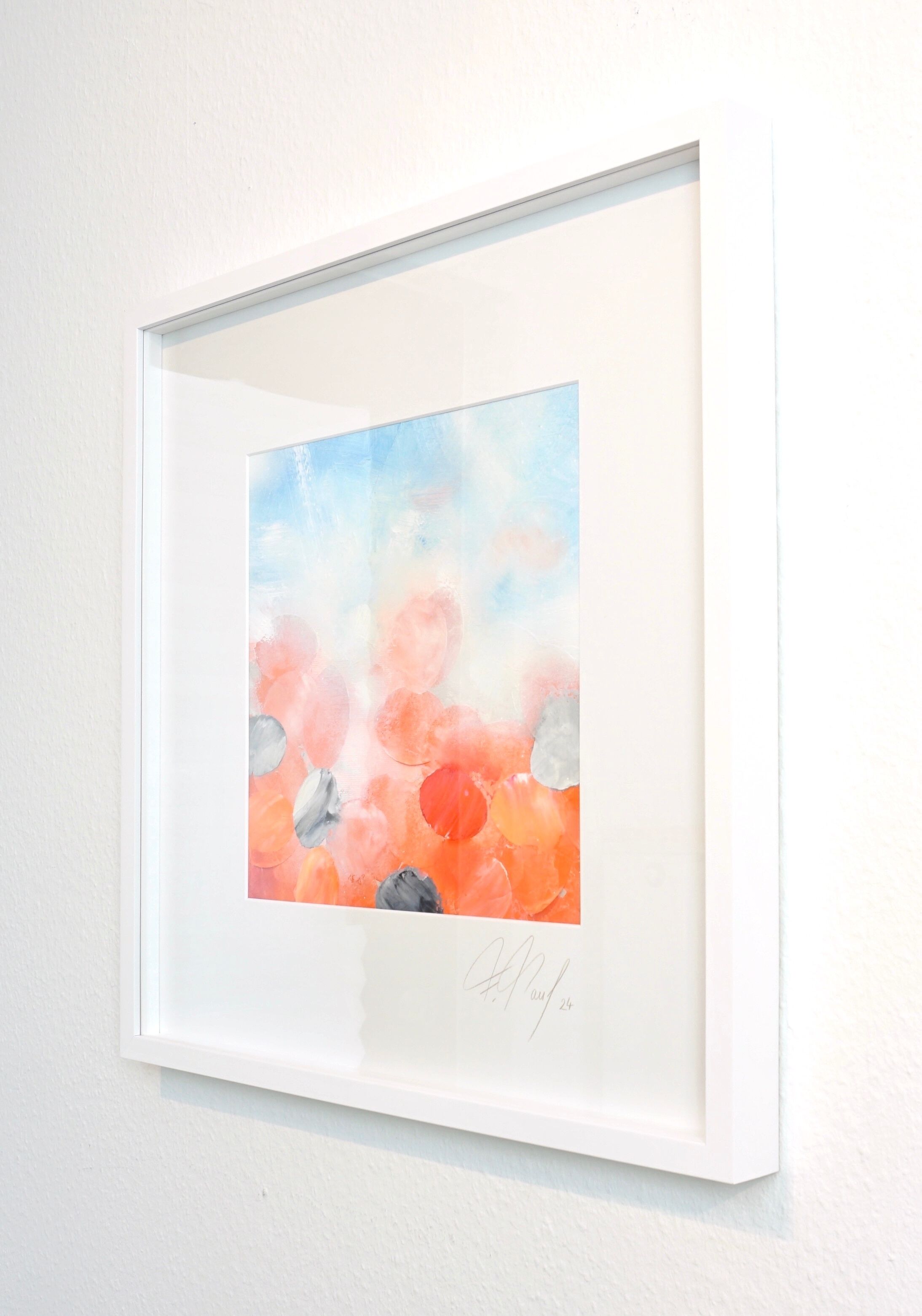 Picture "Orange Lotus MIni III" (2024)