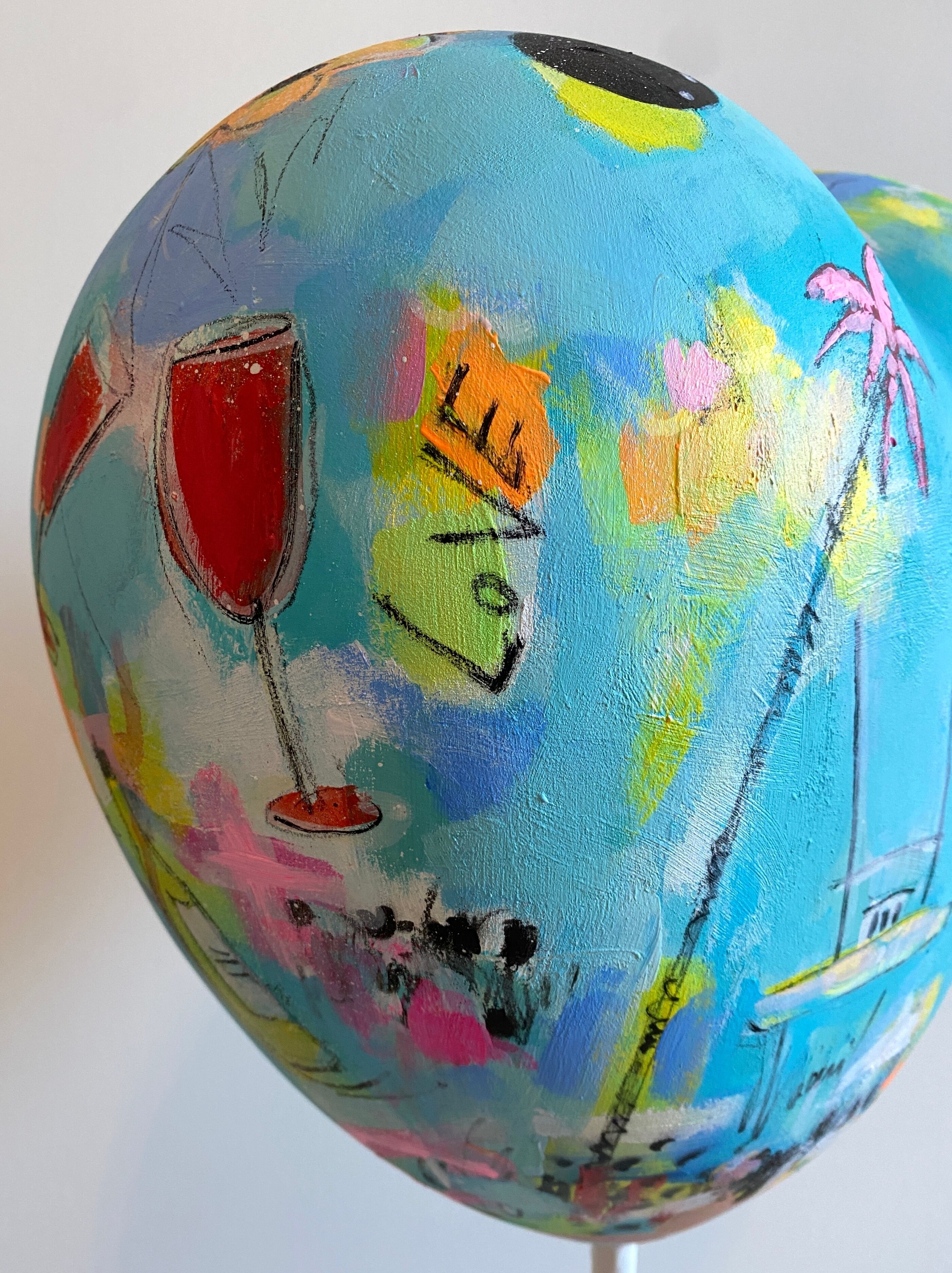 Sculpture "Life Loves You No.16" (2024)