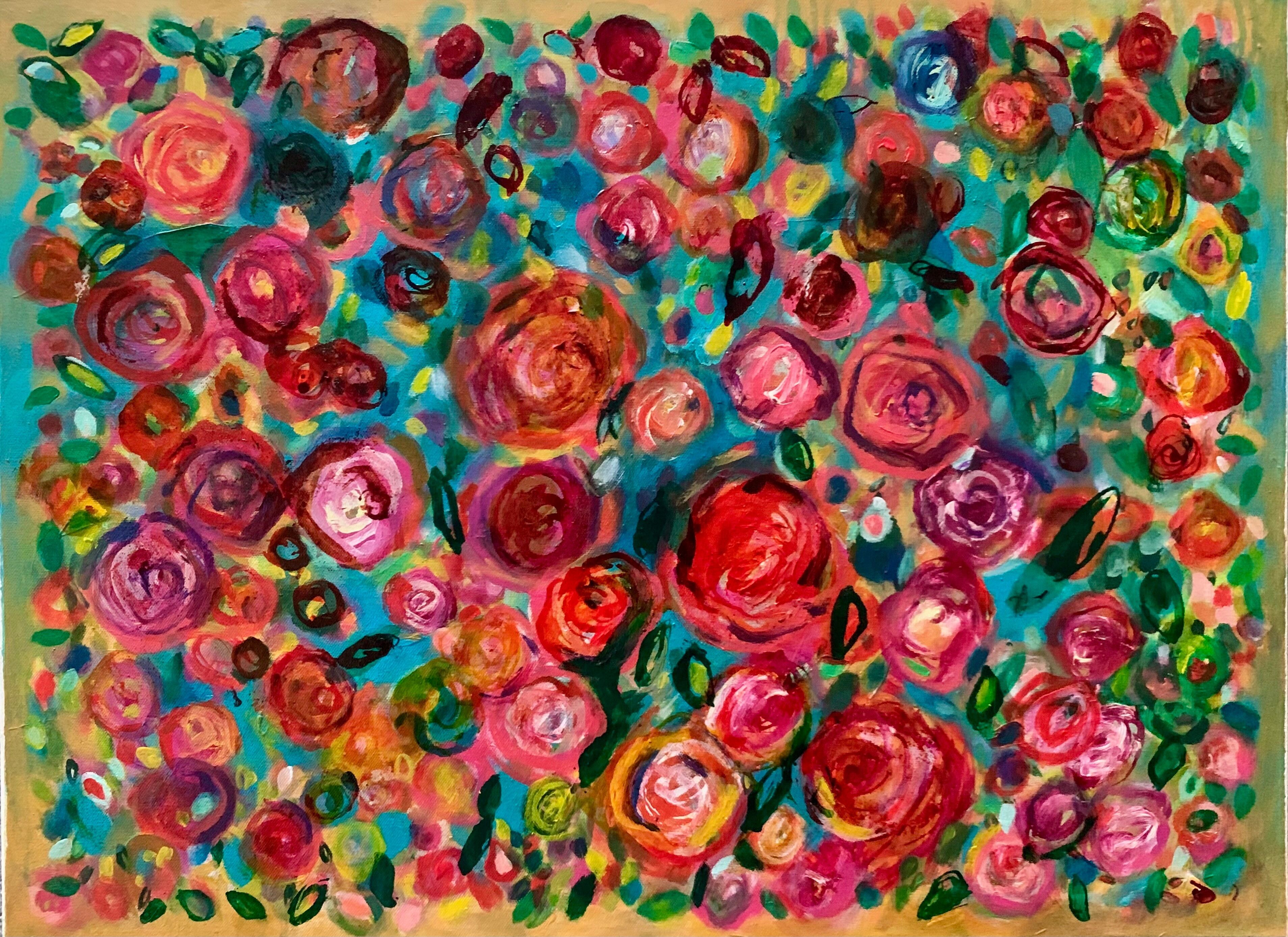 Picture "Sea of roses" (2023)