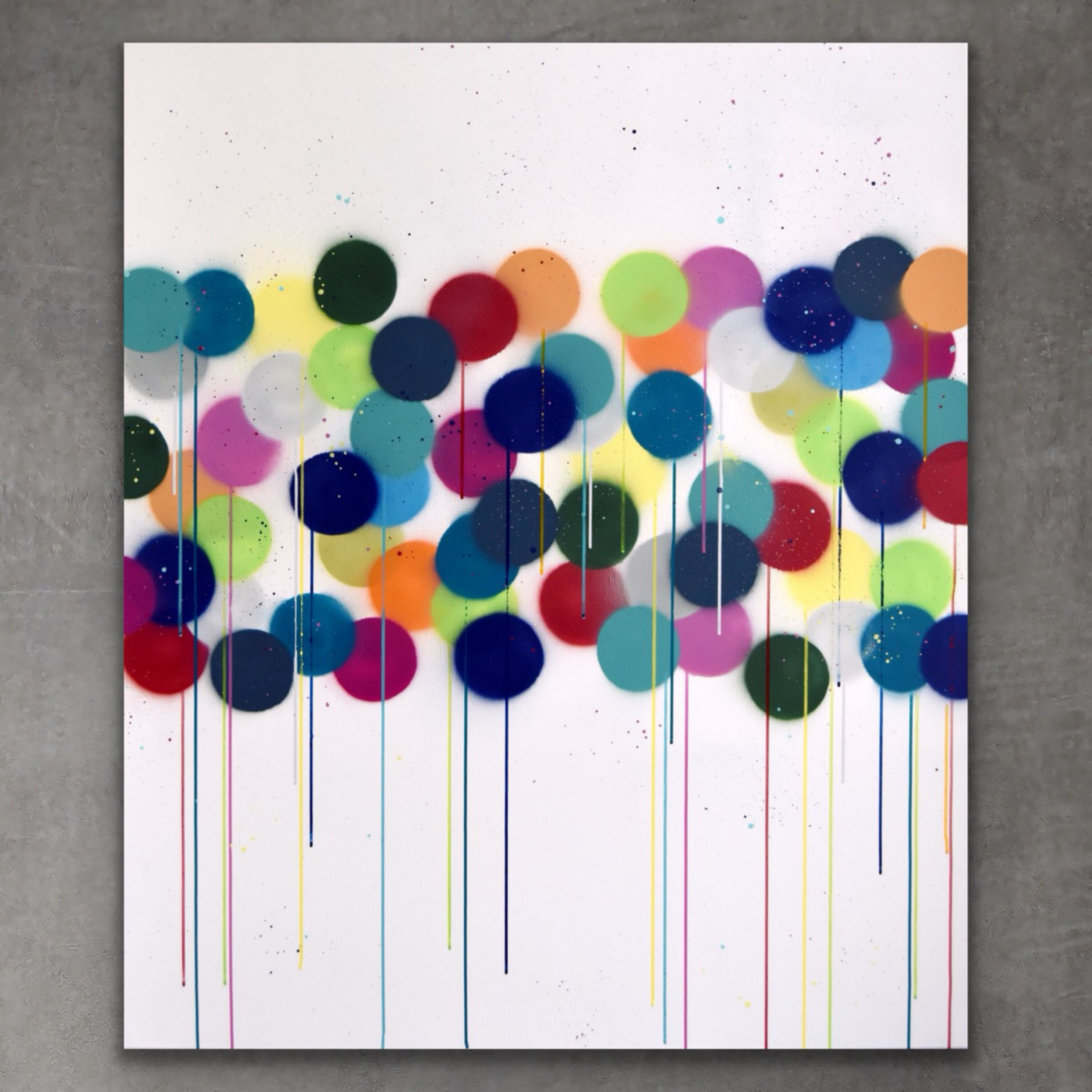 Bild "Spraydots #7" (2021)