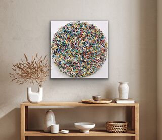Sculpture "Paperwork & Pearls #11" (2024)