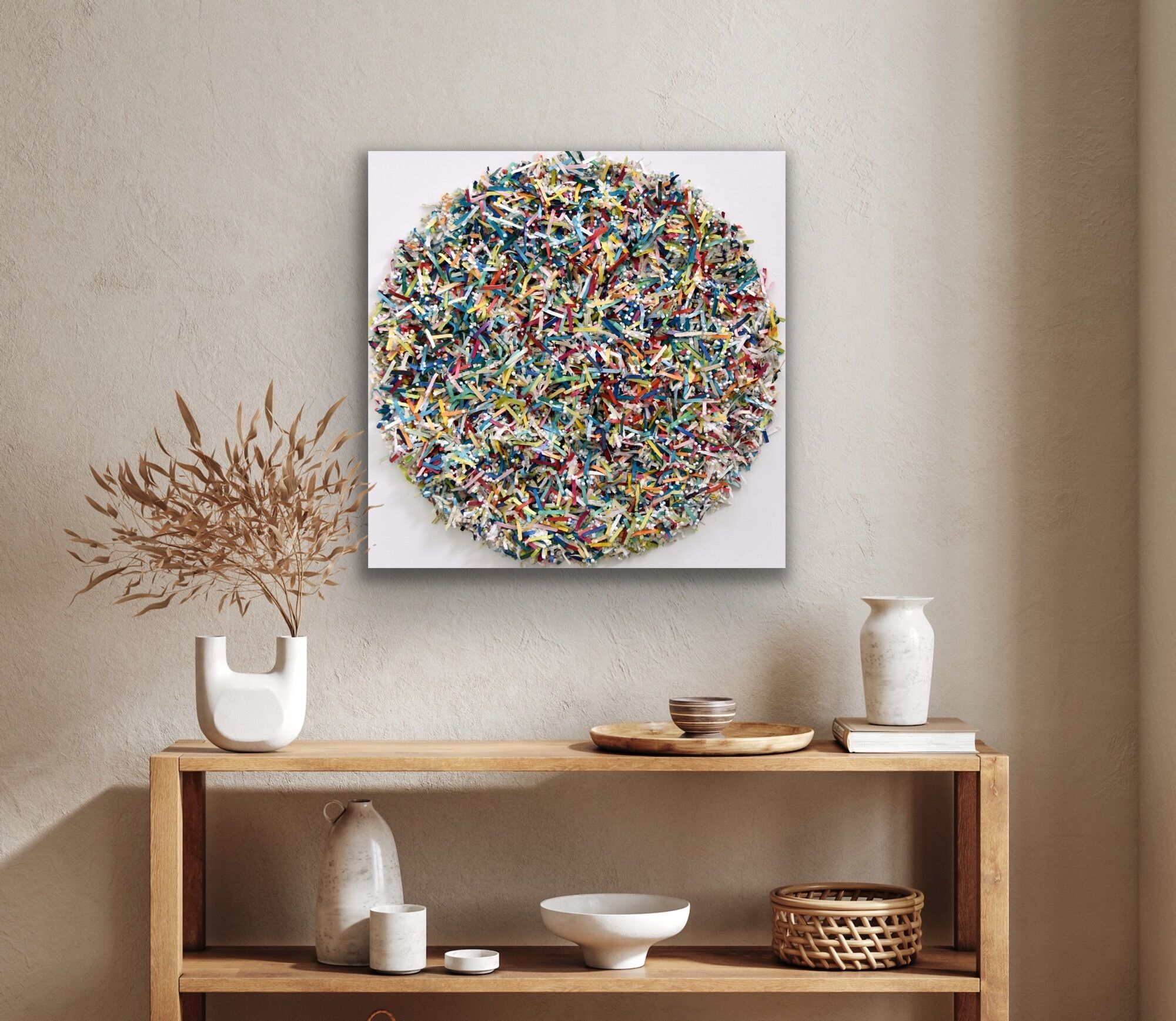Sculpture "Paperwork & Pearls #11" (2024)
