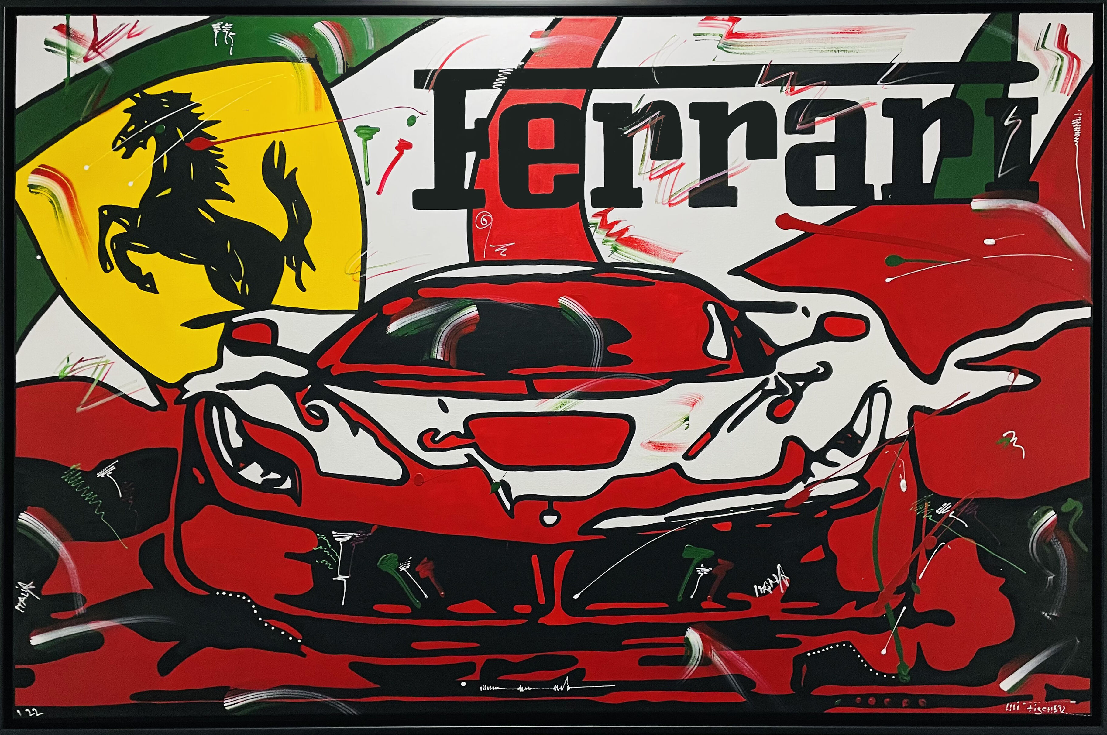 Ferrari LaFerrari Pop Art 11 Sweatshirt