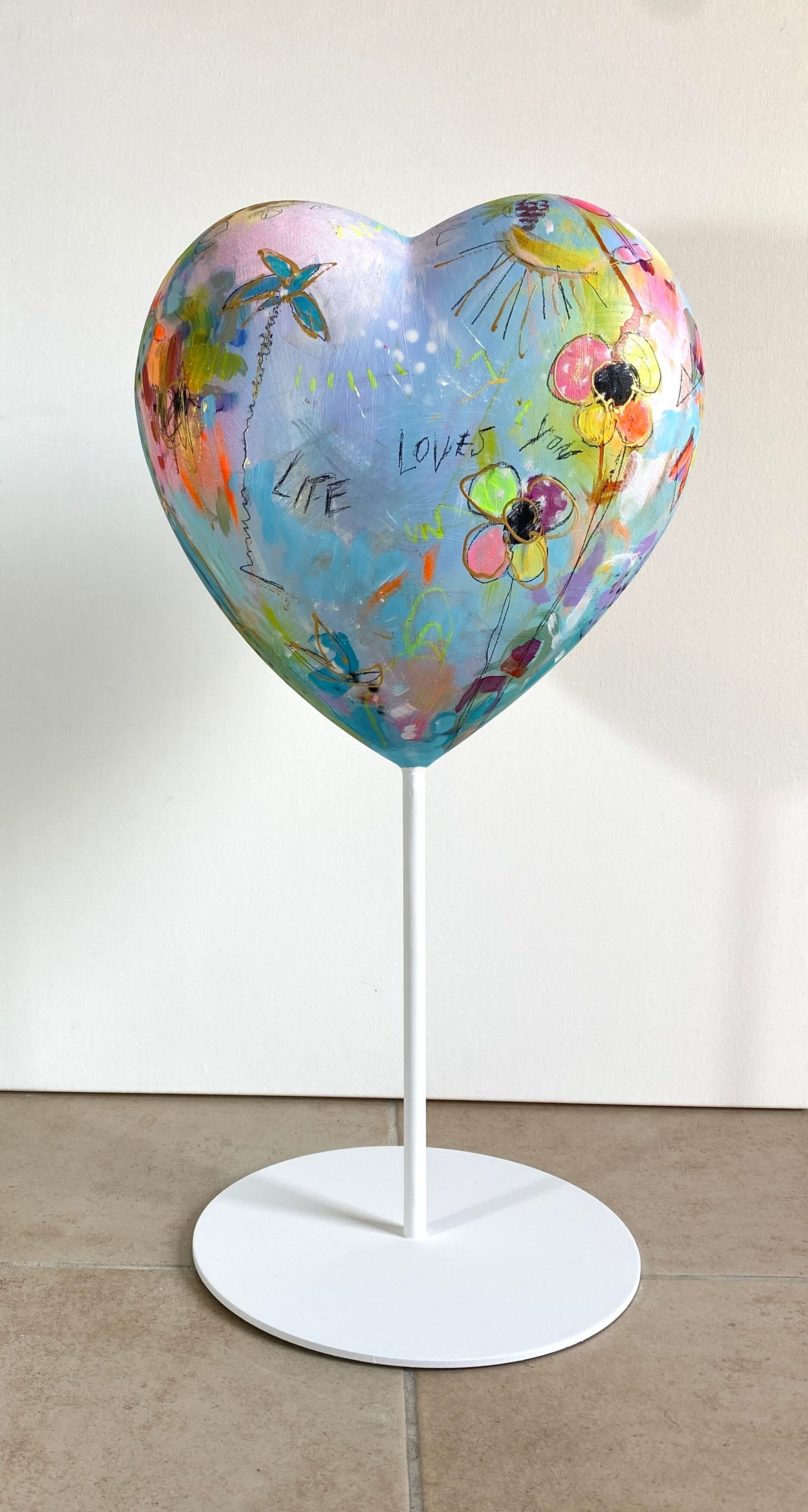Sculpture "Life Loves You No.18" (2024)