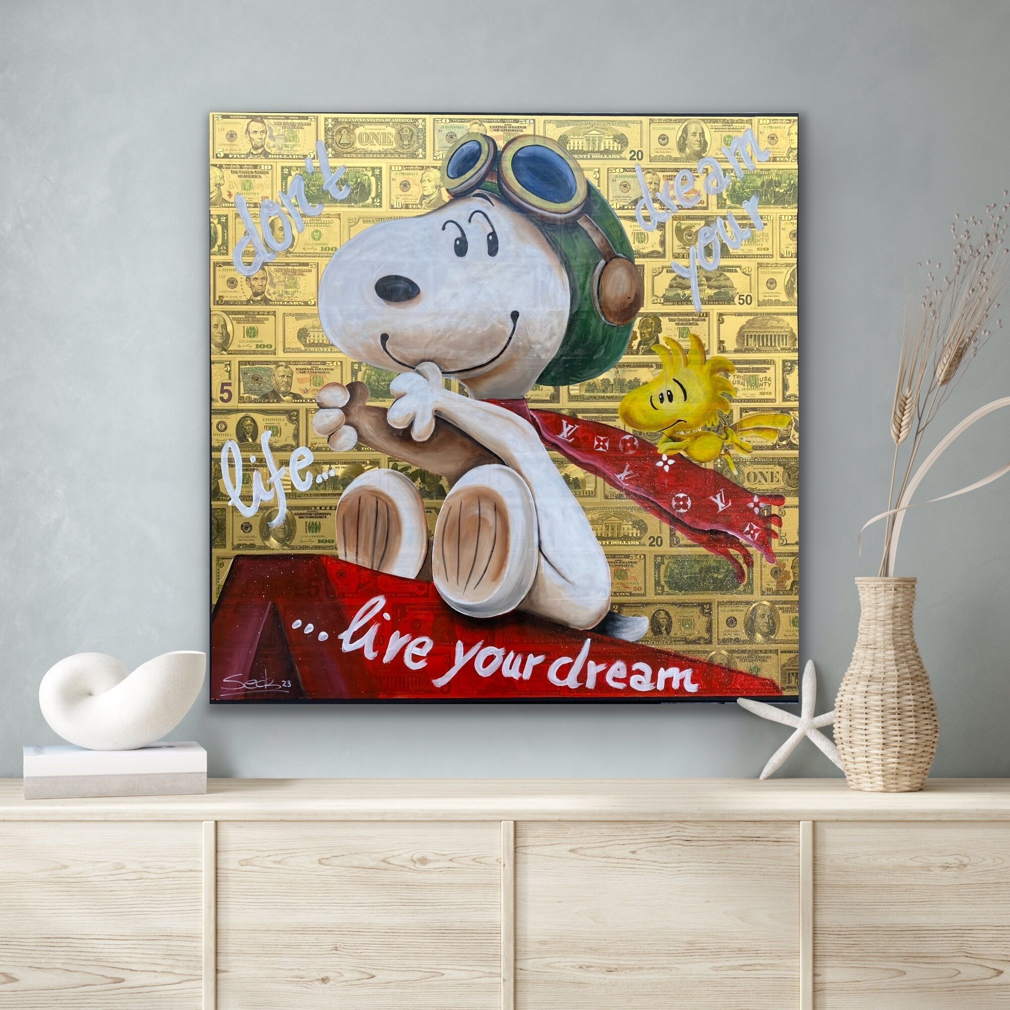 Picture "don't dream your life..." (2023)