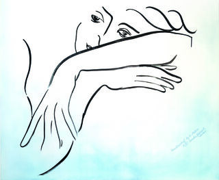 Picture "Homage to H. Matisse" (2020)