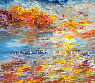 Picture "Seascape Sailing Impressions XL 20" (2022)