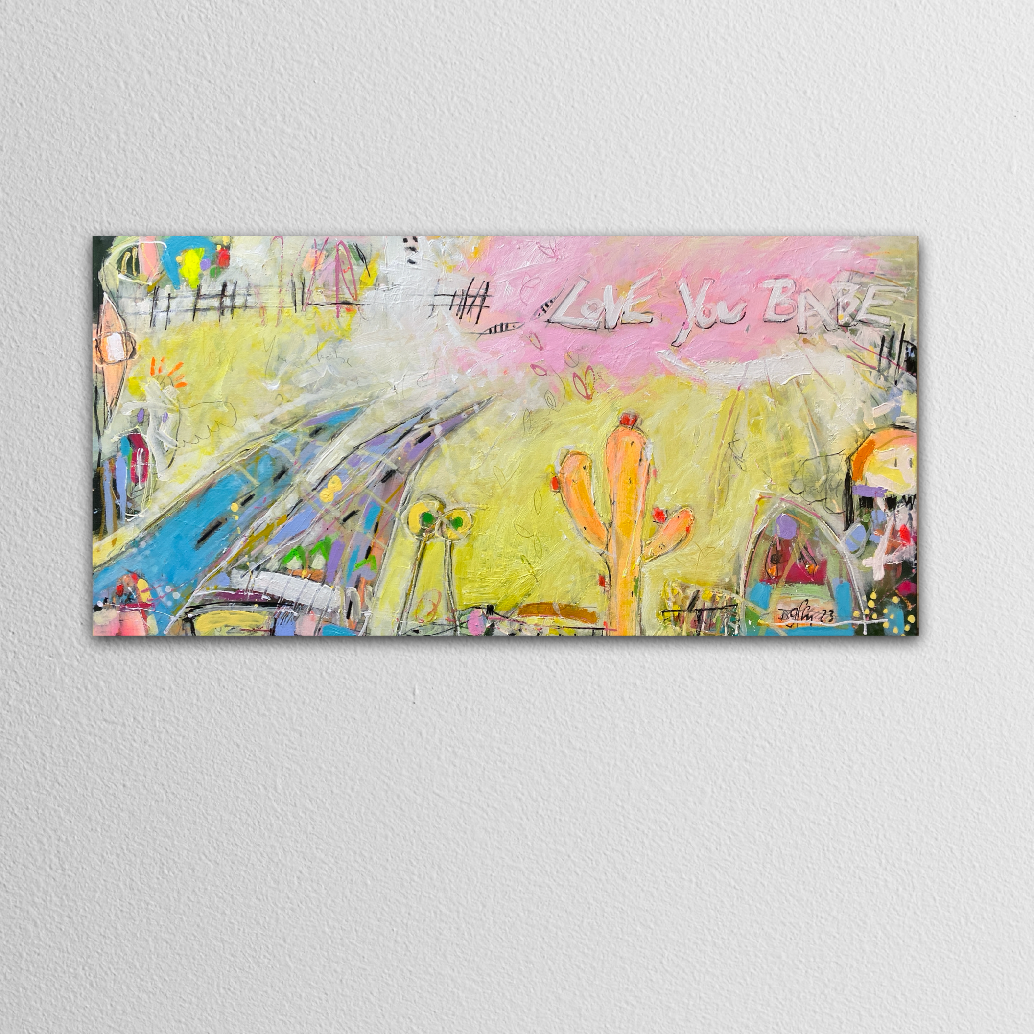 Picture "Love you, babe No.1" (2023)