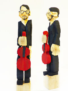 Skulptur "Goldmund Quartett" (2022)