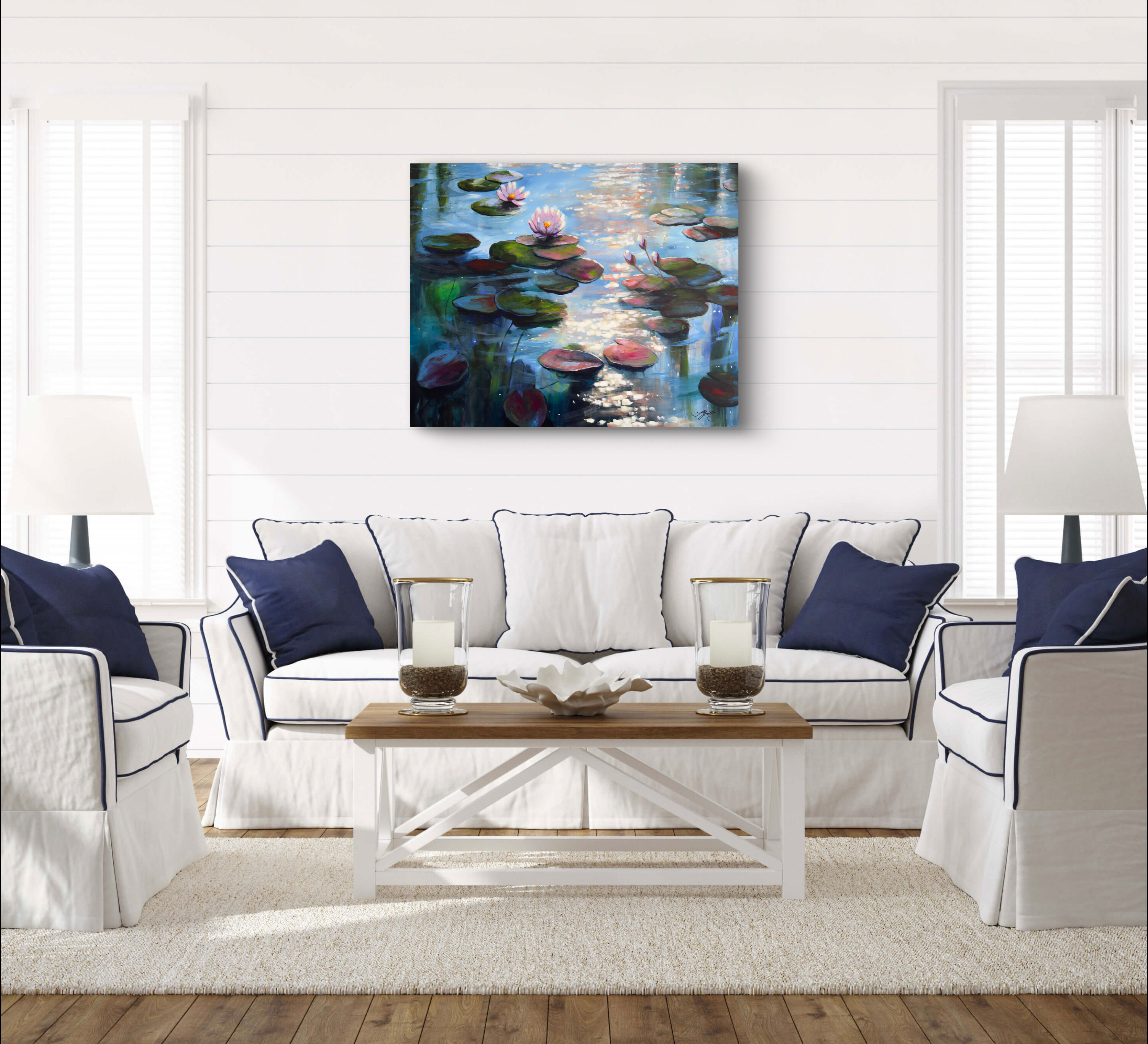 Picture "Lilies In Sparcle" (2024)