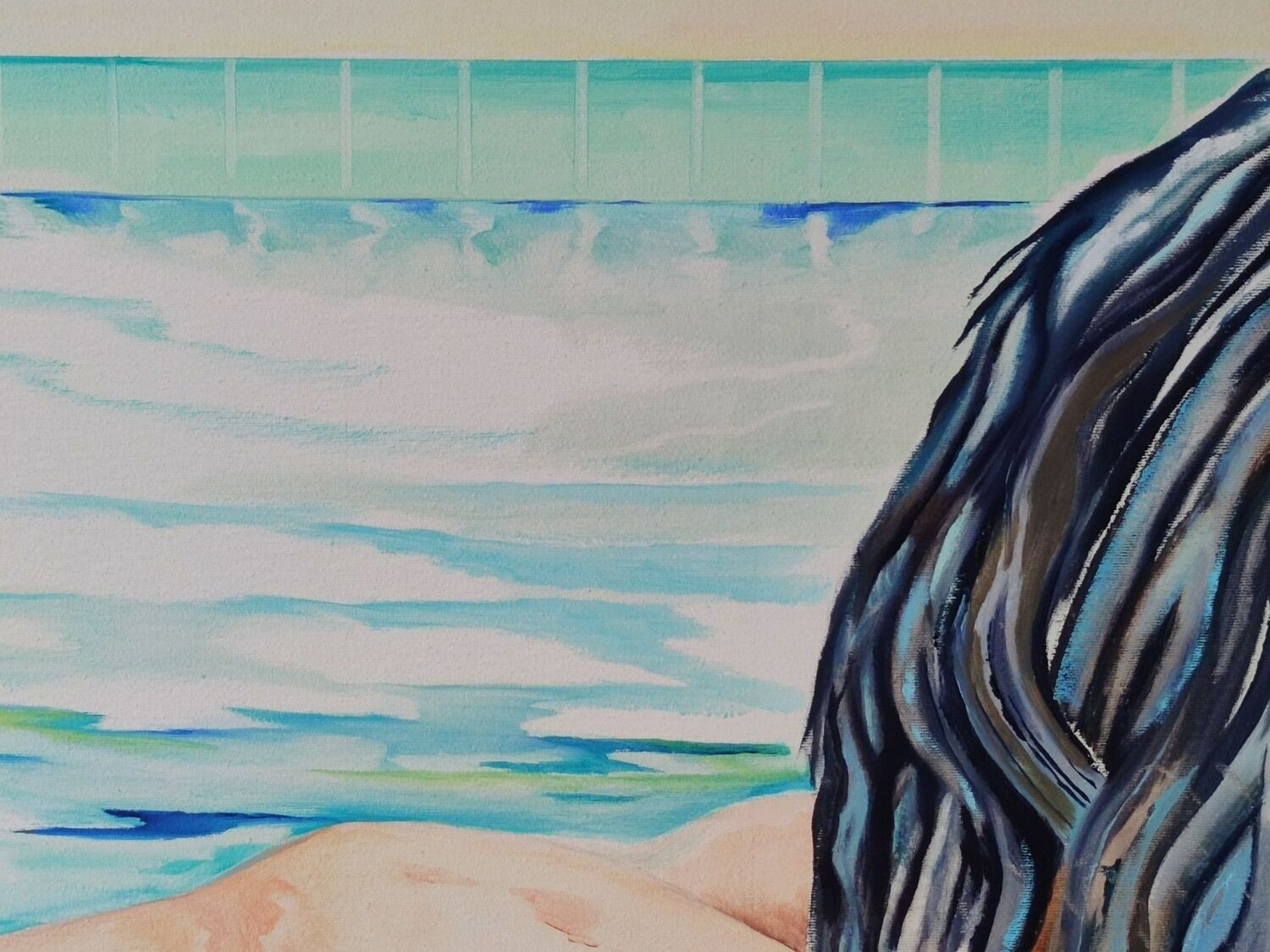 Picture "Blue eyes" (2016)