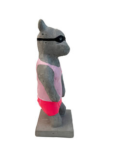 Sculpture "Kaja, the superheroine" (2023)