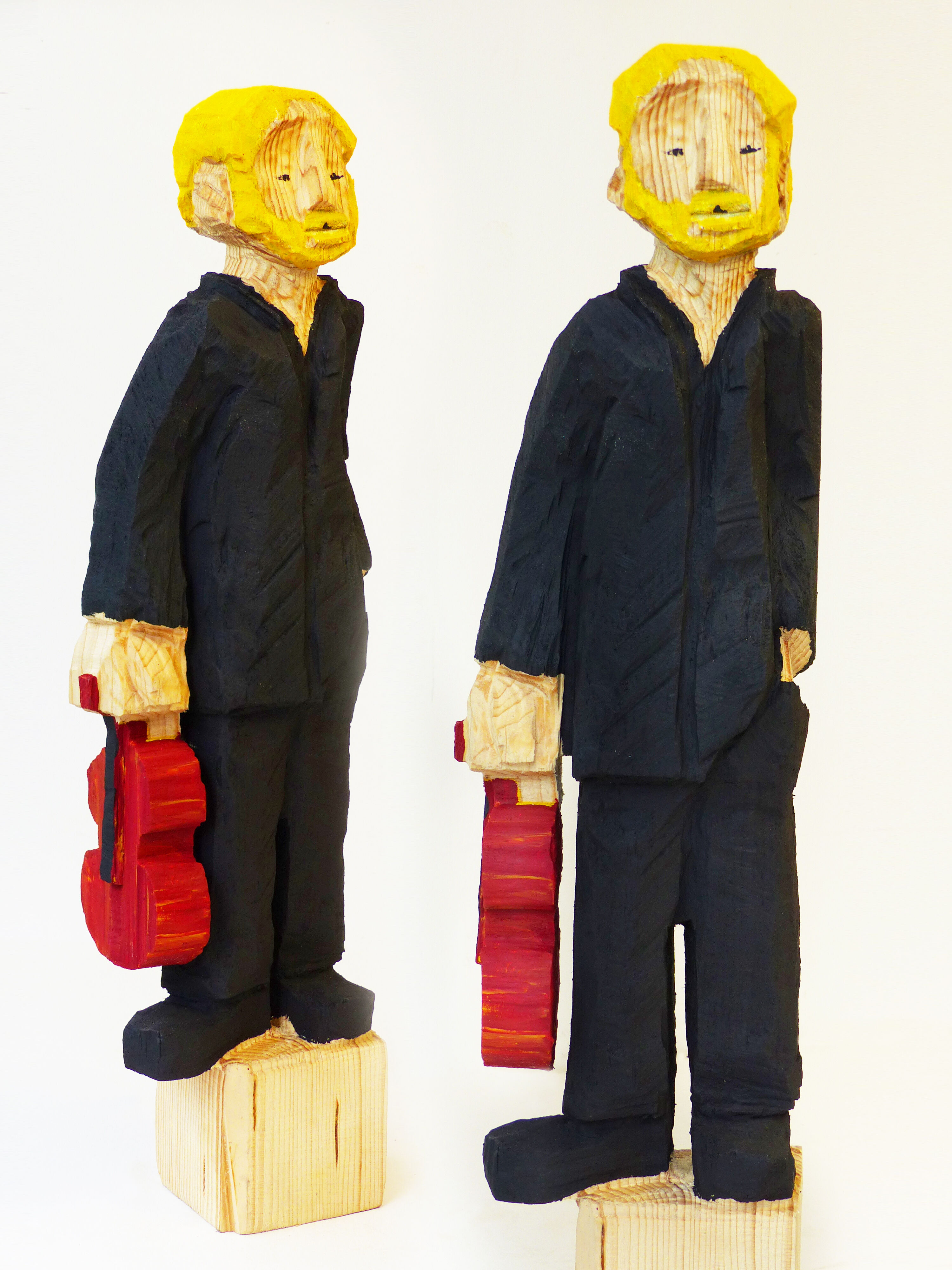 Skulptur "Goldmund Quartett" (2022)