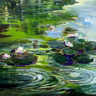 Bild "Summer pond" (2021)