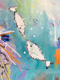 Picture "Fishes In Love No.5 (framed)" (2023)