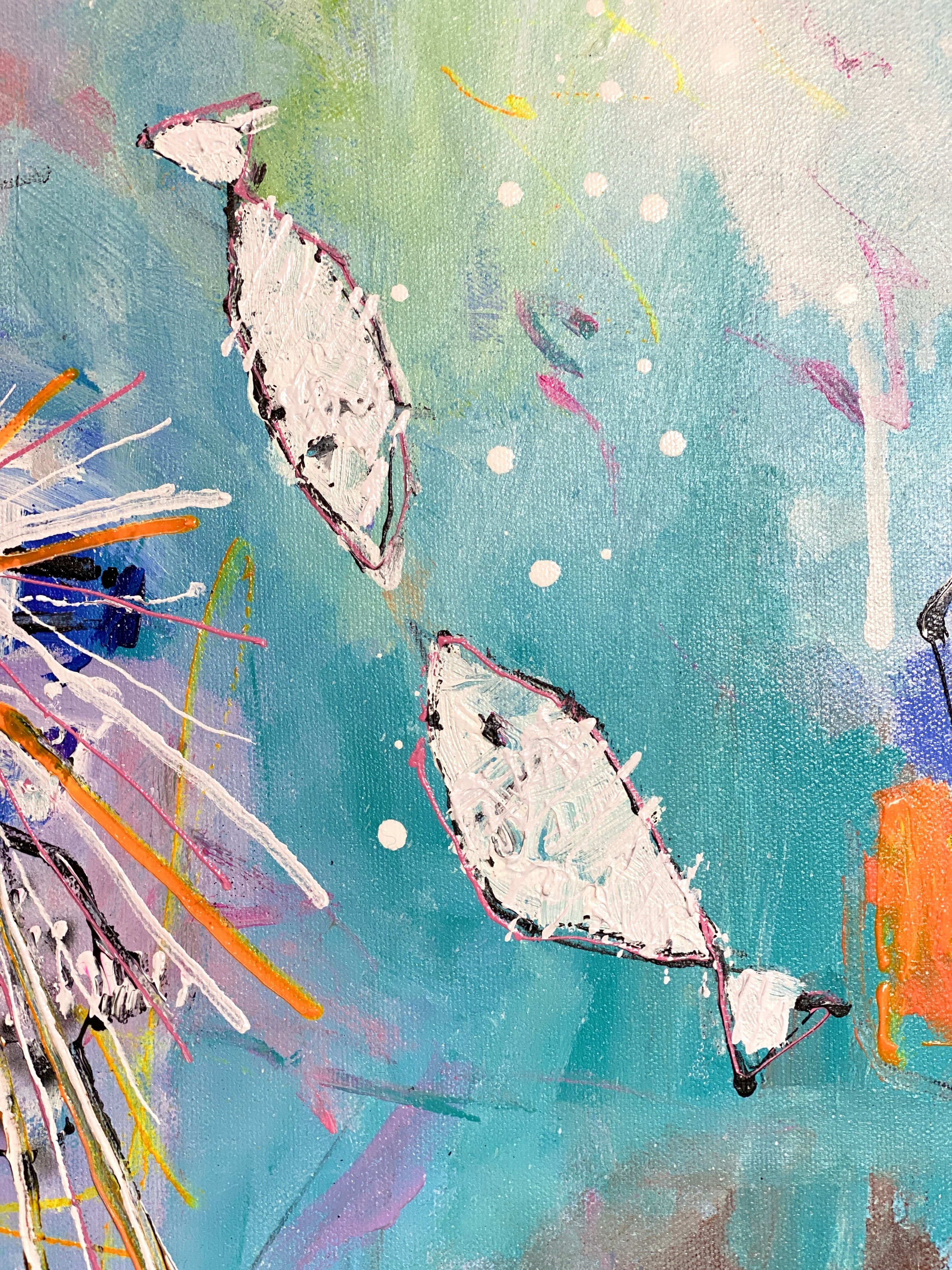 Picture "Fishes In Love No.5 (framed)" (2023)