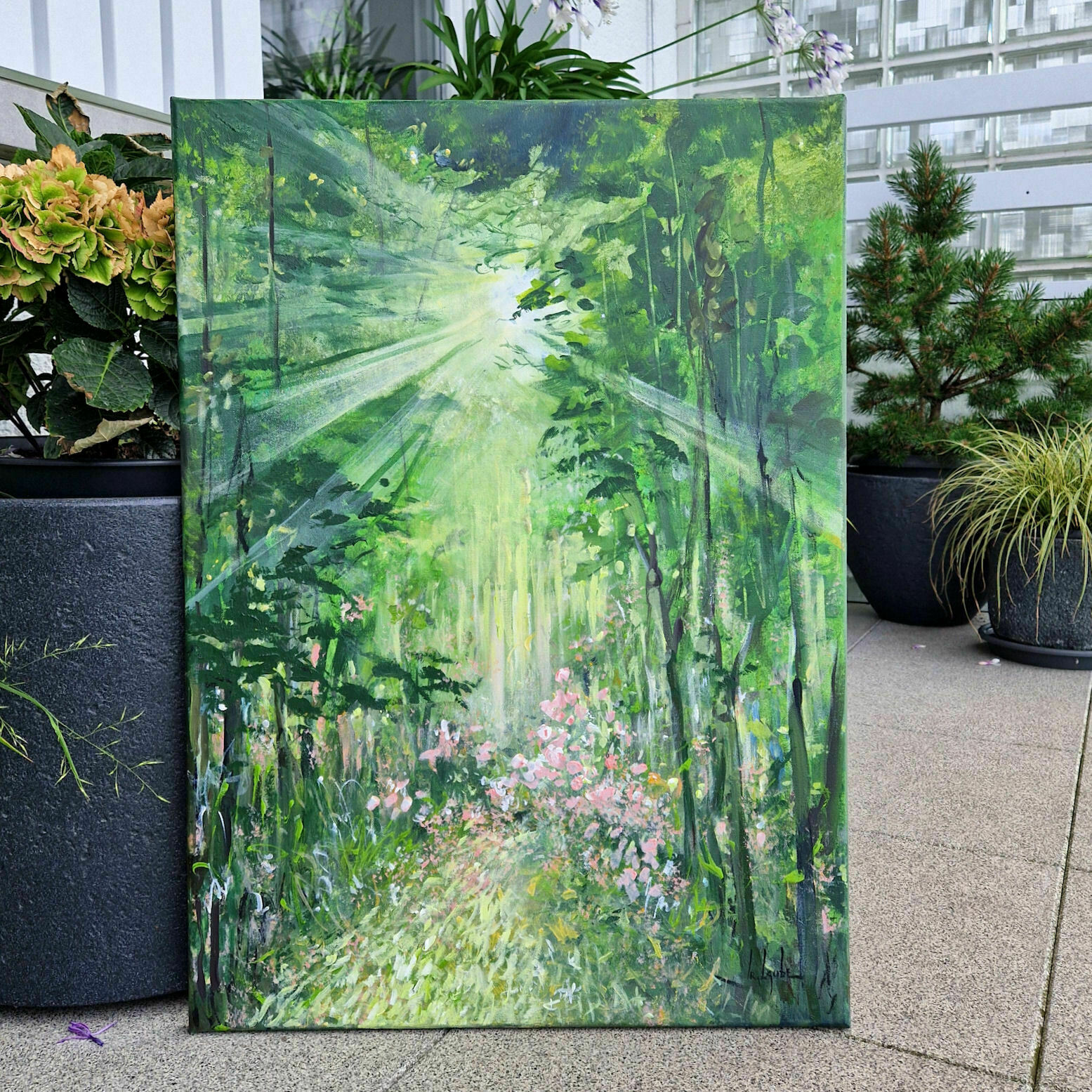 Picture "Sunny Glade II" (2024)