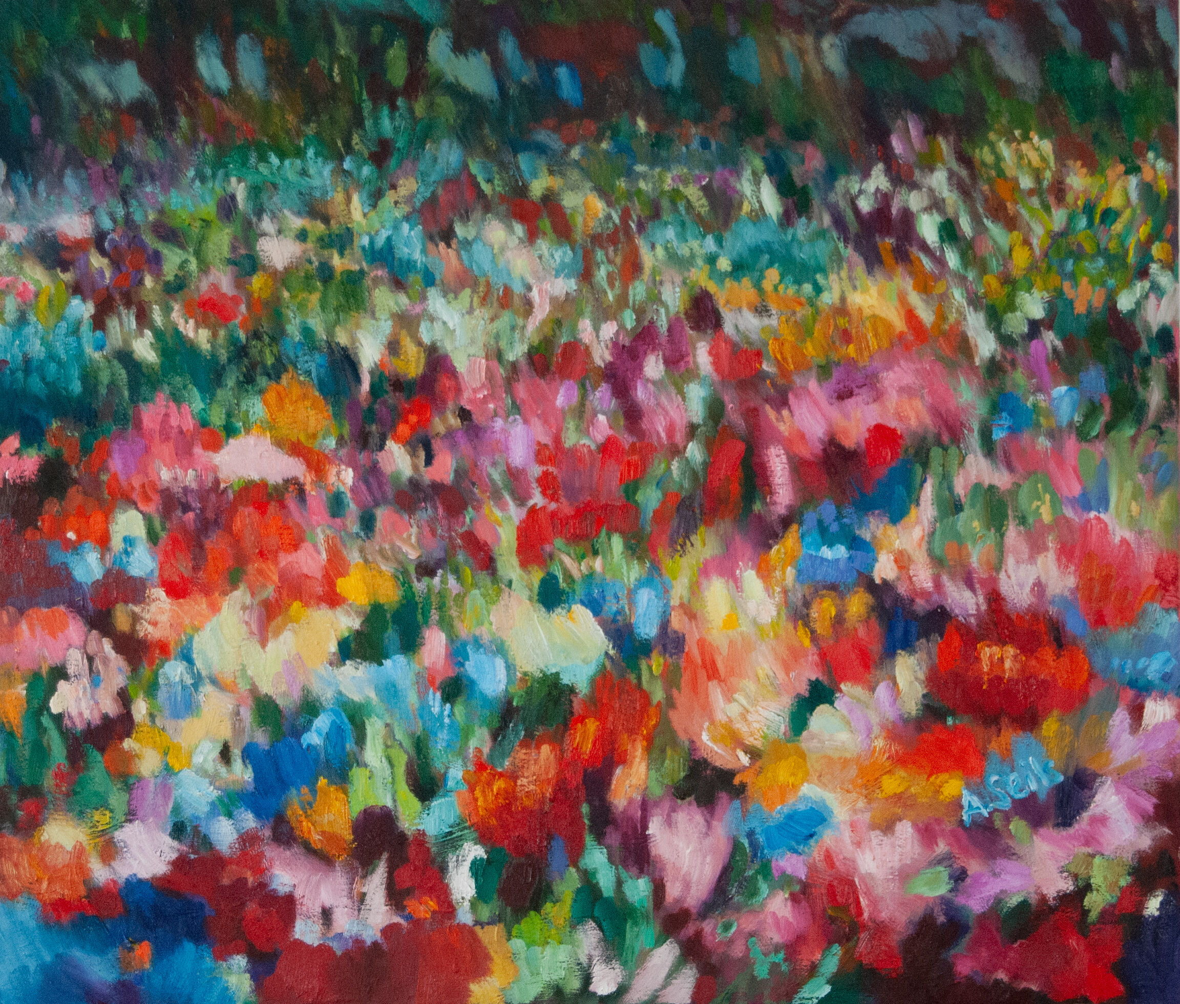Picture "Ask nothing for this splendor of color" (2024)