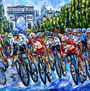 Picture "Tour de France, Paris" (2024)