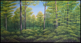Picture "Spring forest" (2023)